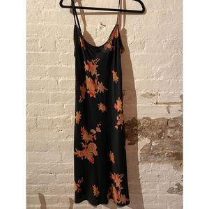 Vintage Y2K Era Betsy Johnson Silk Slip Dress